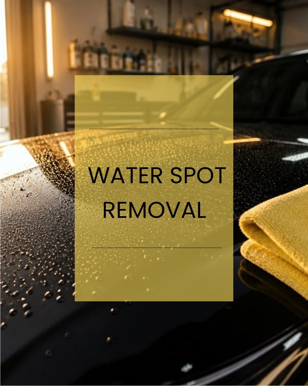 Water Spot Removal